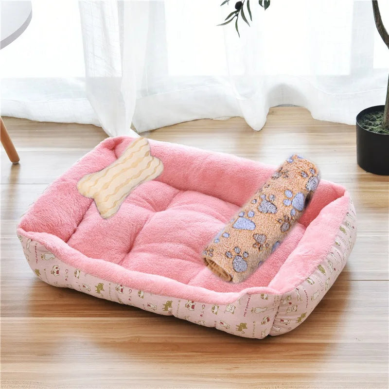 Candy-Colored Pet Bed