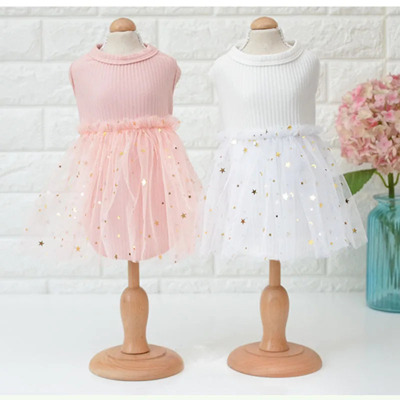 Luxury Lace Dog Dress