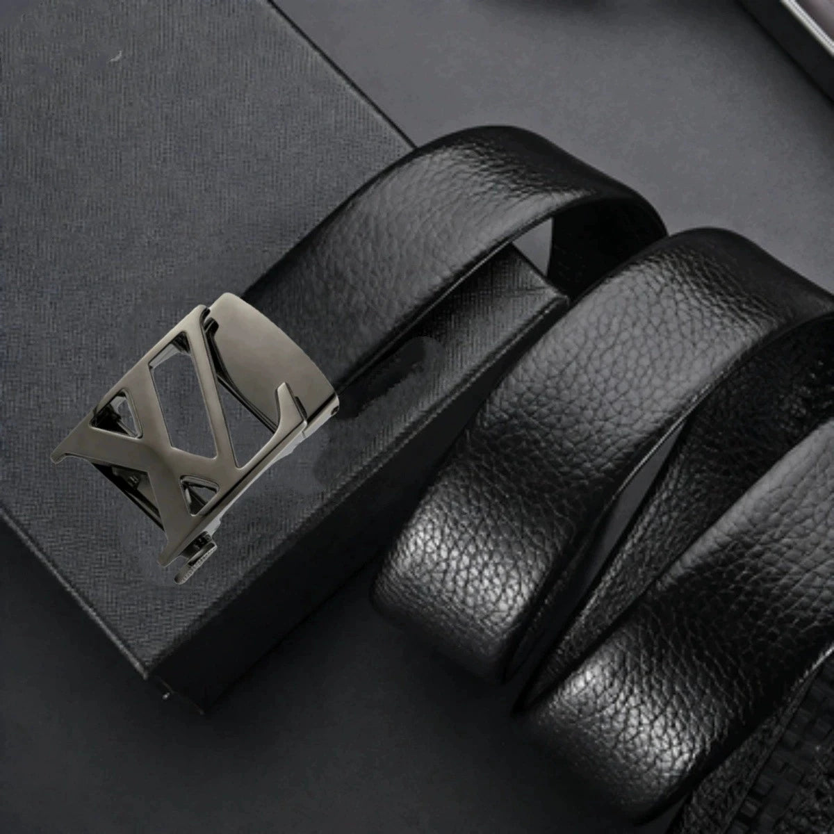 Men’s Multi-Color Metal Buckle Belt