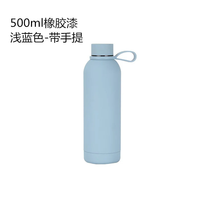 American Style Vacuum Thermos Small-mouth 500/750ml Double Wall Sports Vacuum Water Bottle