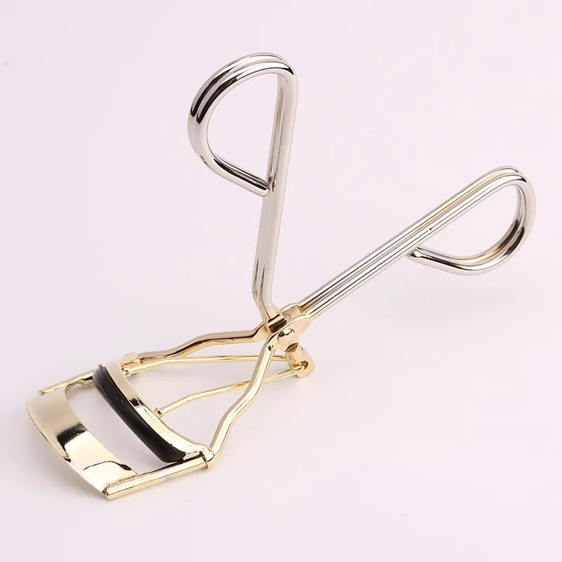 Sunflower Stainless Steel Eyelash Curler – Pearl White Natural Lift