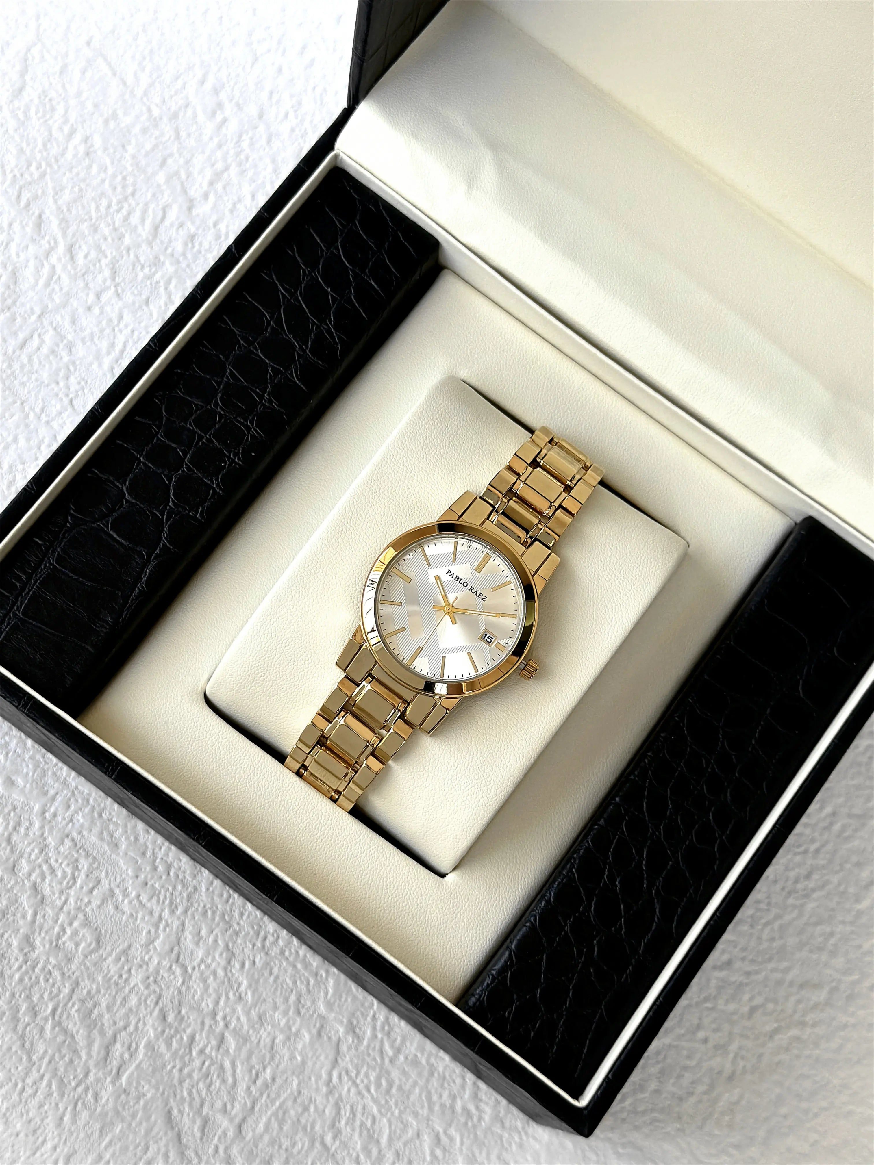 Luxury Women Watches Fashion Gold Stainless Stain Steel Ladies Watch With Date Waterproof Quarzt Wristwatch Romatic  Girl Gift