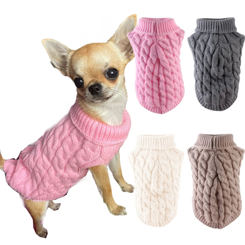 Cozy Winter Dog Sweater