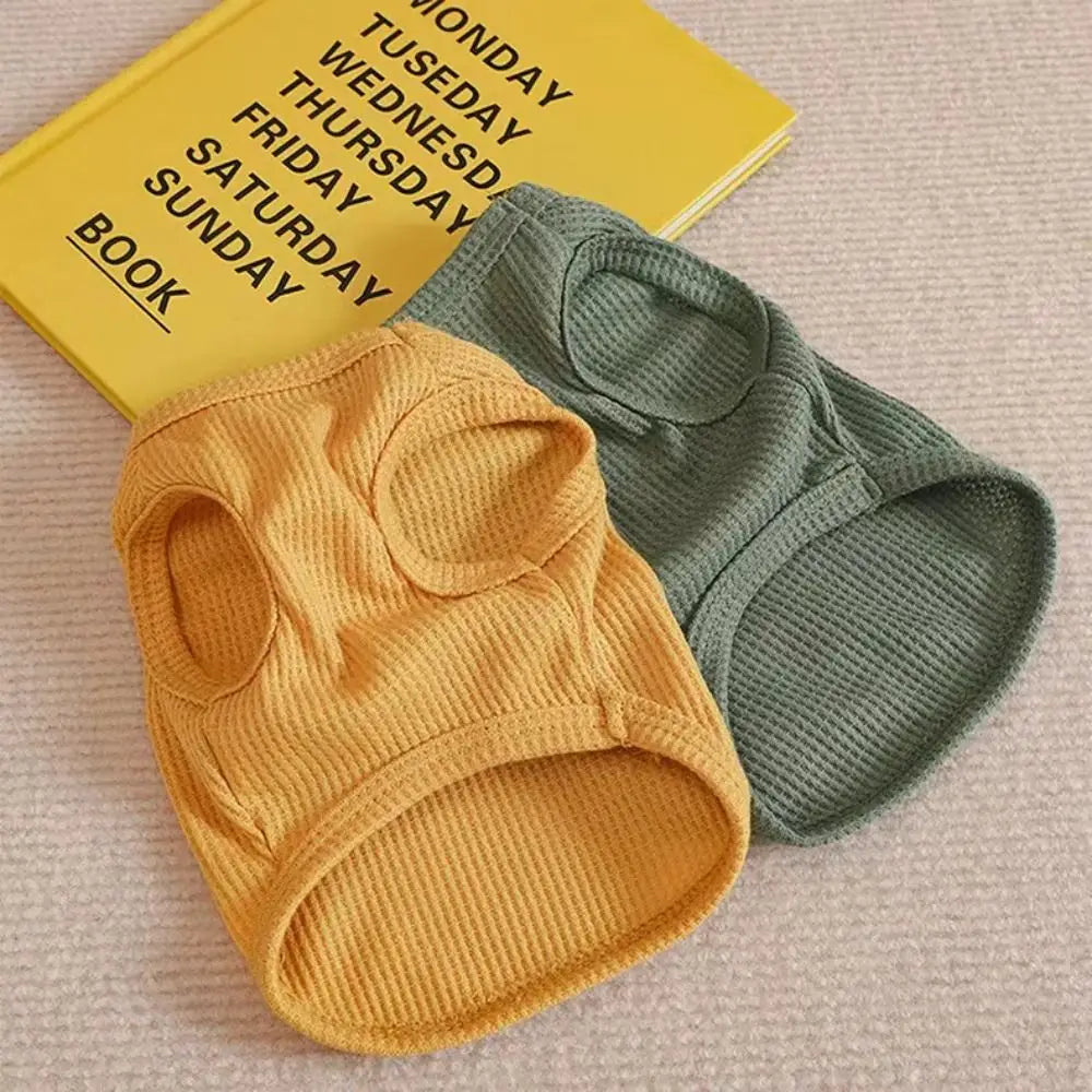 Breathable Waffle Dog Vest