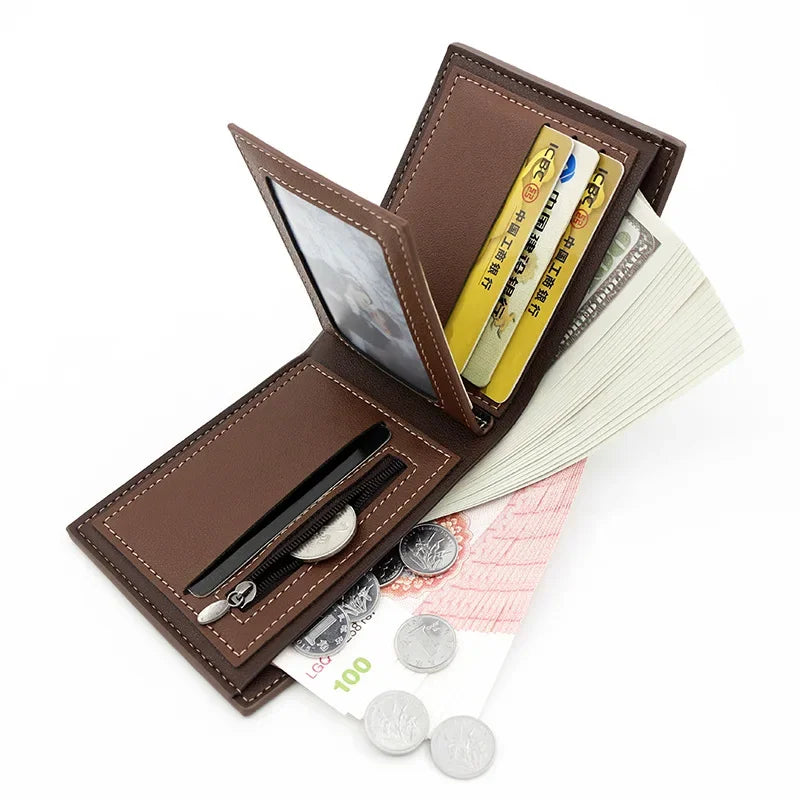 Men’s Slim PU Leather Wallet