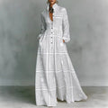 Women's Stand Collar Button Shirt Maxi Dresses Spring Casual High Waist Pocket Hem Long Dress Chic Floral Print Boho Party Dress