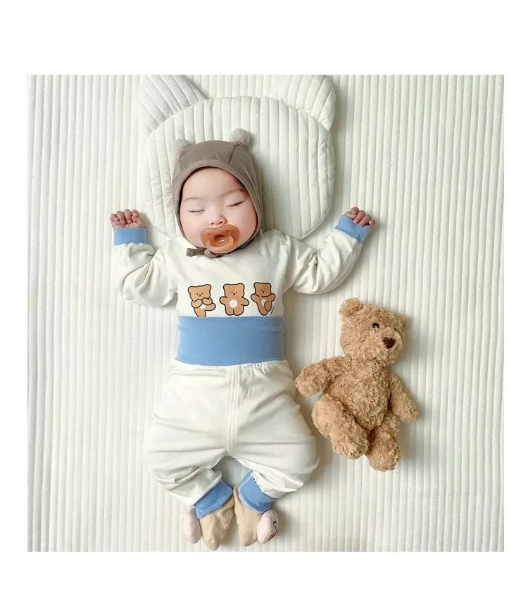 2PCS Cotton Baby Pajama Set – Autumn/Winter