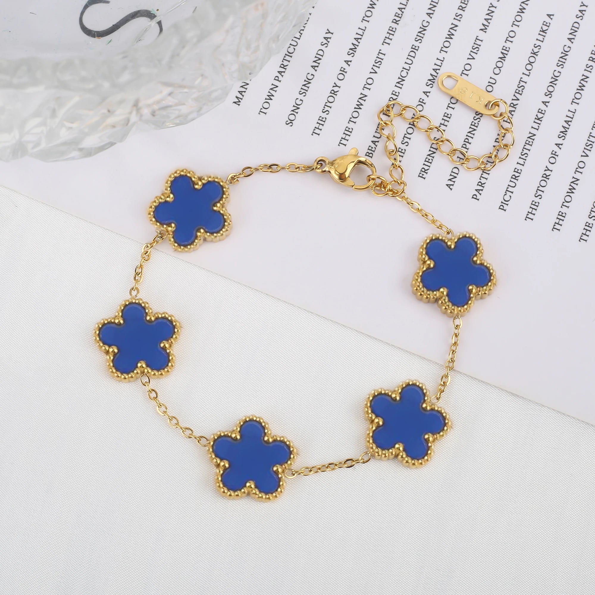 Luxury Clover Flower Bracelet