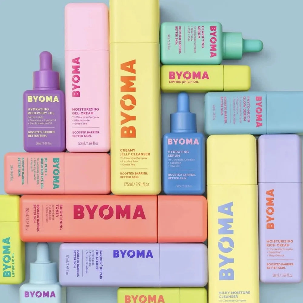 BYOMA Phyto-Mucin Glow Serum & Gel-Cream – Hydrating Care