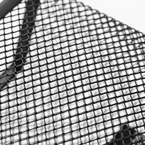 Mesh Desk Organizer – 3 Compartments, Black