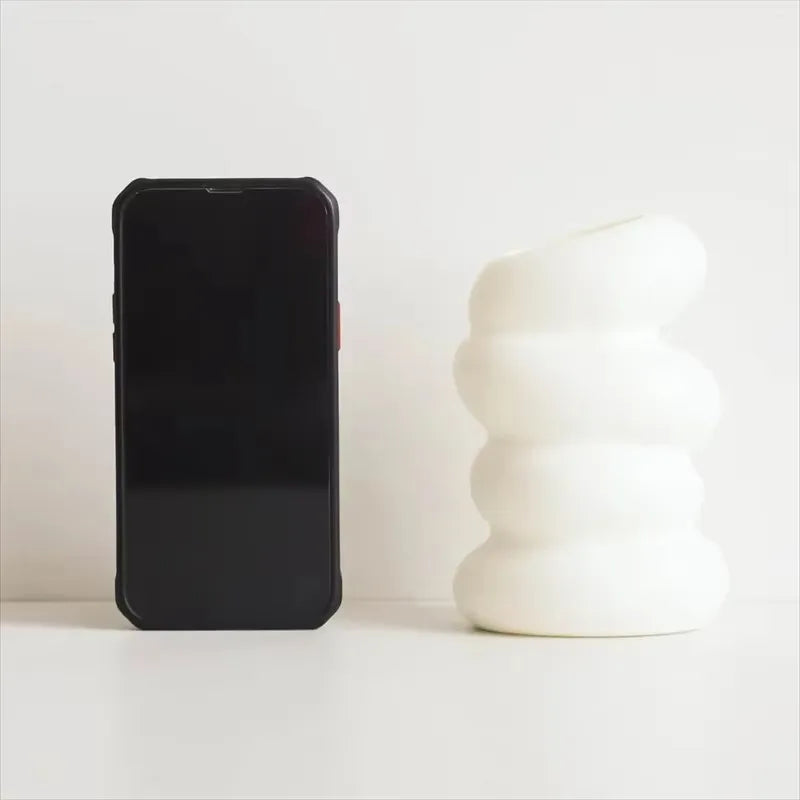 Nordic Spiral Plastic Vase