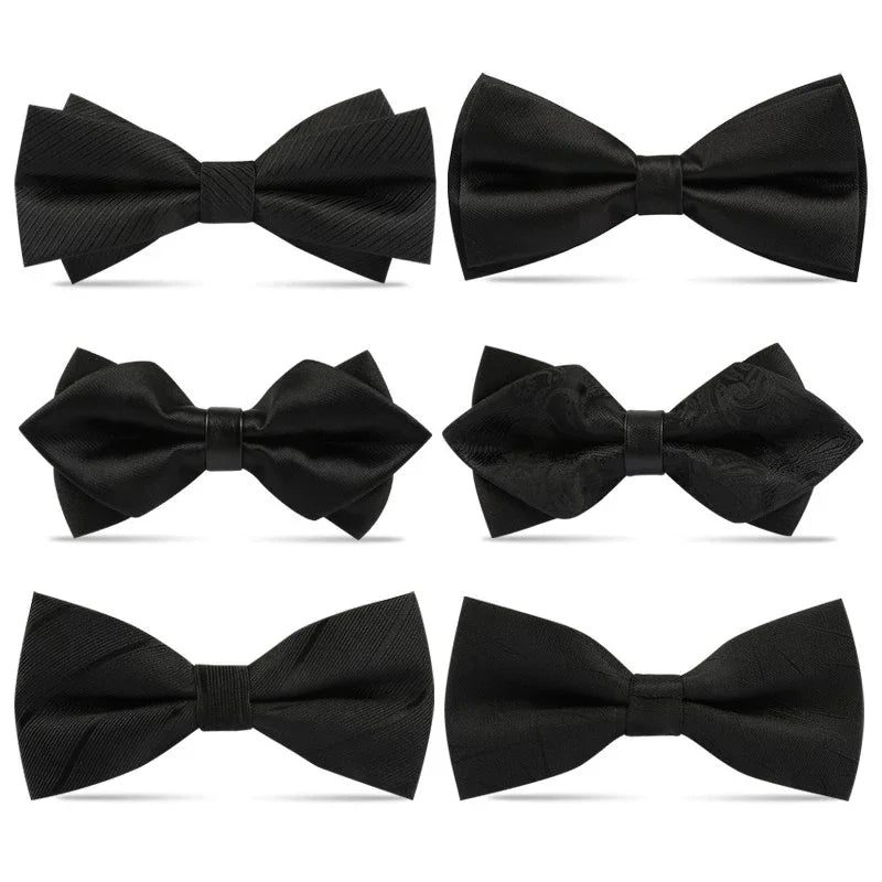 Men’s Black Bow Tie