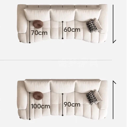 Narrow White Living Room Sofas Minimalist Nordic Curved 2 Seater Living Room Sofas Lazy Modern Woonkamerbanken Home Furniture