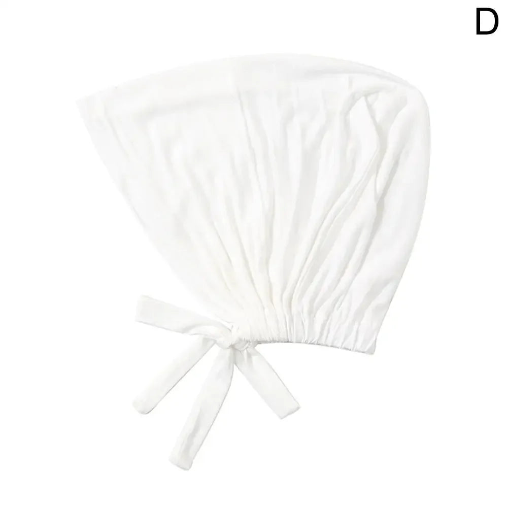 Womens Muslim Stretch Turban Cap Soft Modal Muslim Hat Headscarf Inner Turban Underscarf Modal Hat Bonnet Chiffon Islamic H E4H1