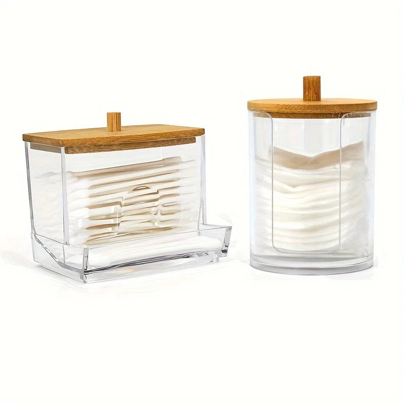 Round Acrylic Makeup Organizer – 1/2pcs