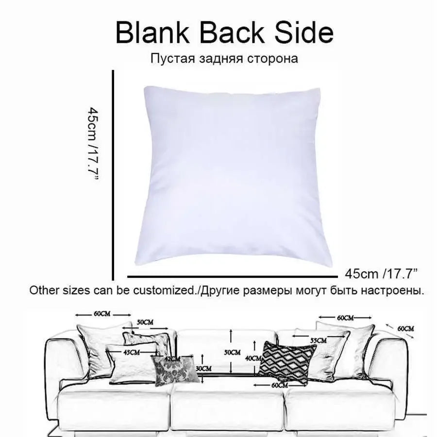 Green Pattern Decorative Cushion Cover Floral Pillow Cover for Car Sofa Decorative Pillow Cover Home Pillow