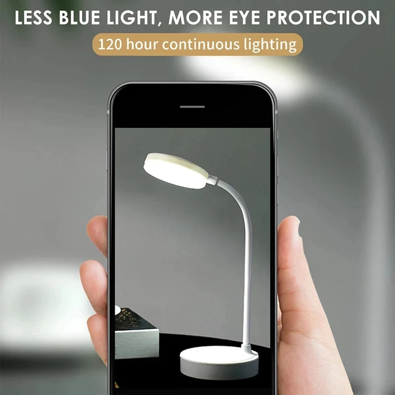 Portable LED Desk Lamp – Eye Protection & 3 Modes