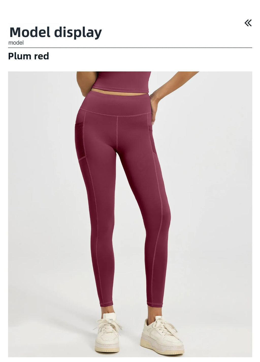 2026Spring Summer New Women's Yoga Pants Tight Peach Hip Leggings Pocket High Waist Belly Tight Trousers Sports Riding Pants Fit