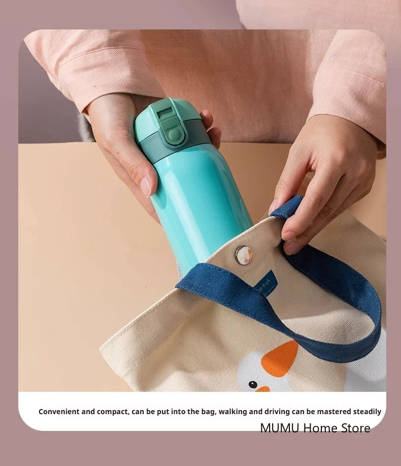 200/350ml Stainless Steel Pocket Thermos – Insulated