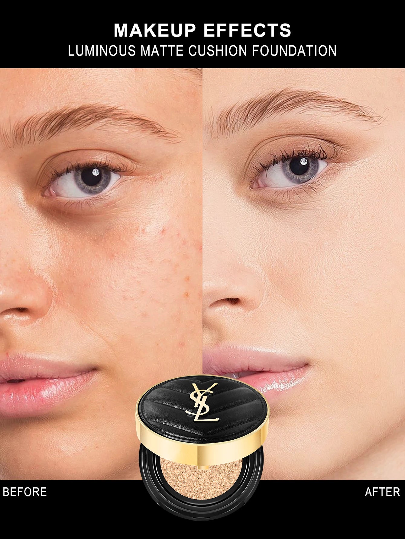 YSL Le Cushion Encre De Peau – Matte Foundation SPF33