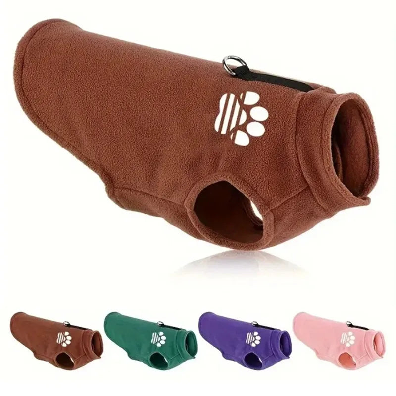 Fleece Winter Dog Sweater