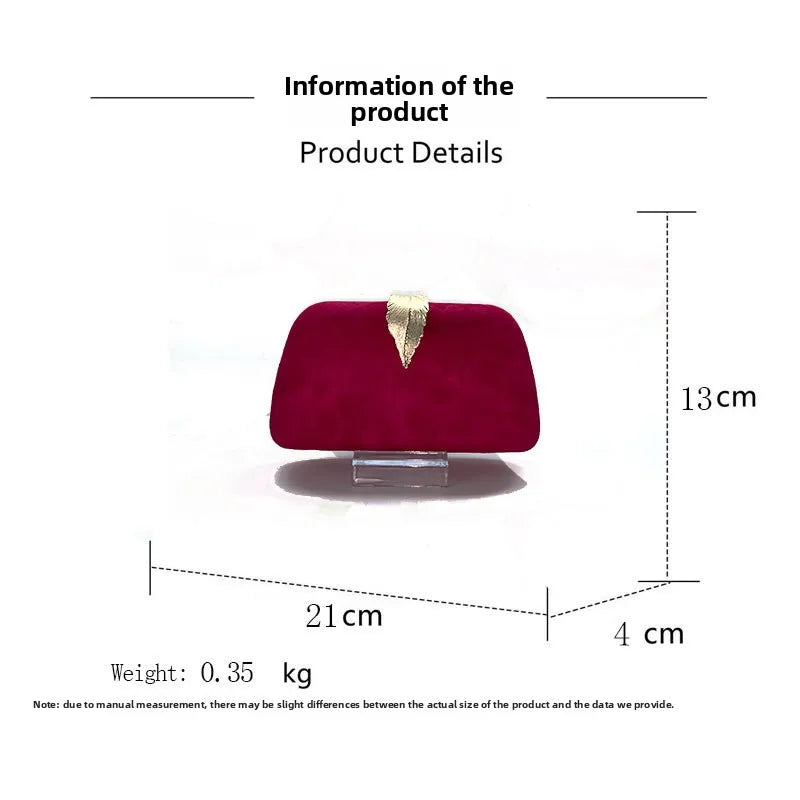 Elegant Evening Clutch Bag with Chain Strap in Acrylic for Women Suitable for Banquets And Cross-Border Events Hard Shell Squ...