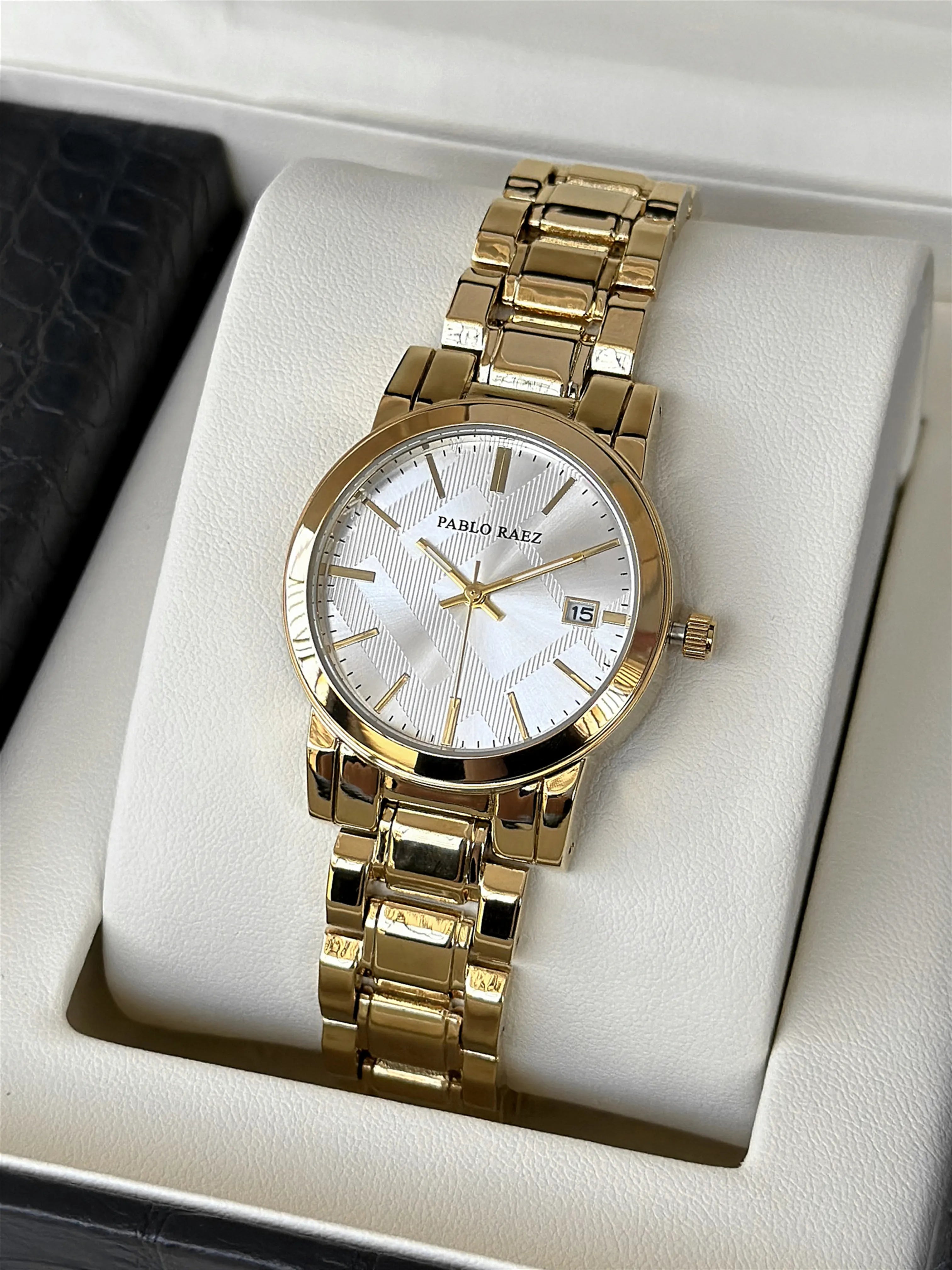 Luxury Women Watches Fashion Gold Stainless Stain Steel Ladies Watch With Date Waterproof Quarzt Wristwatch Romatic  Girl Gift