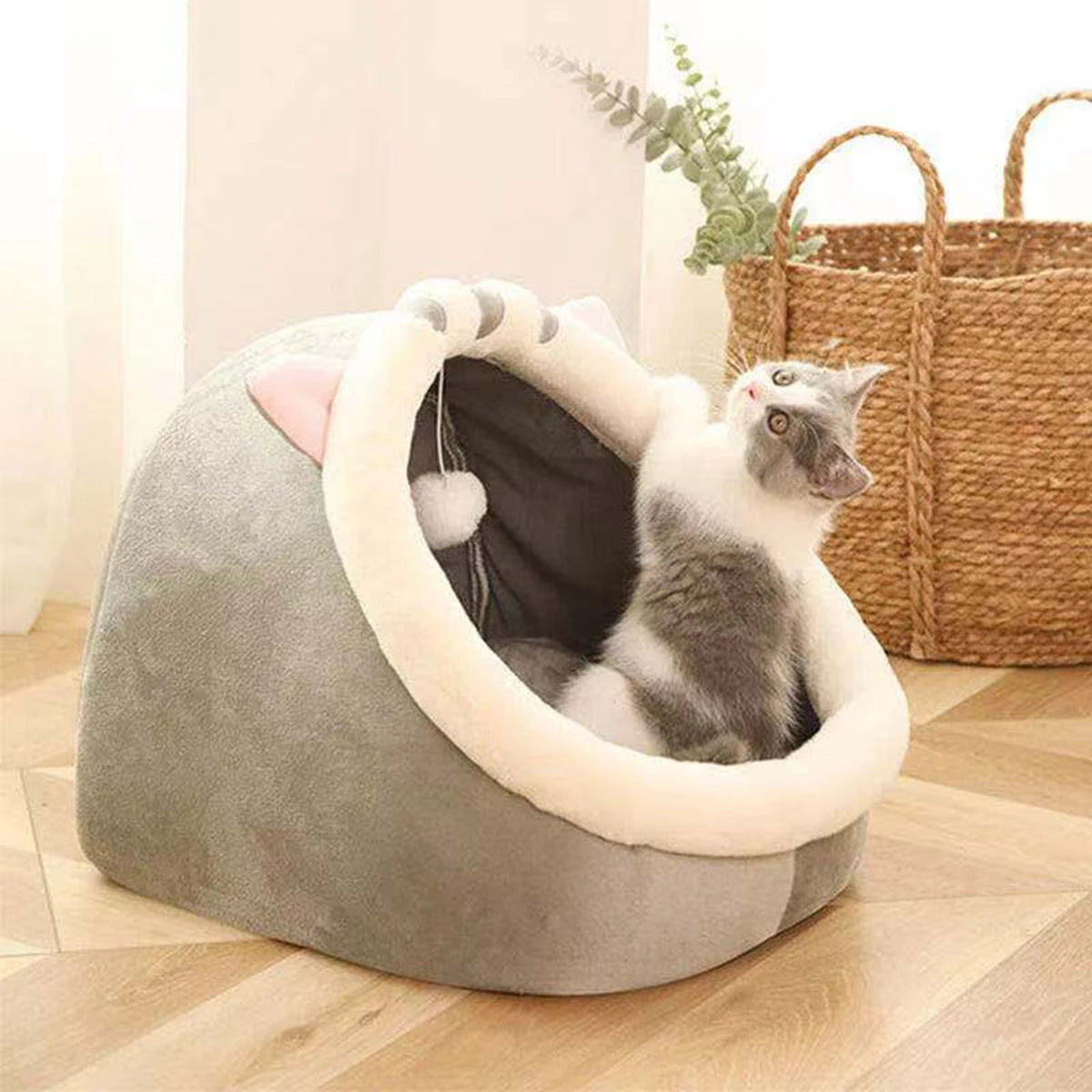 Cat Ear Plush Bed