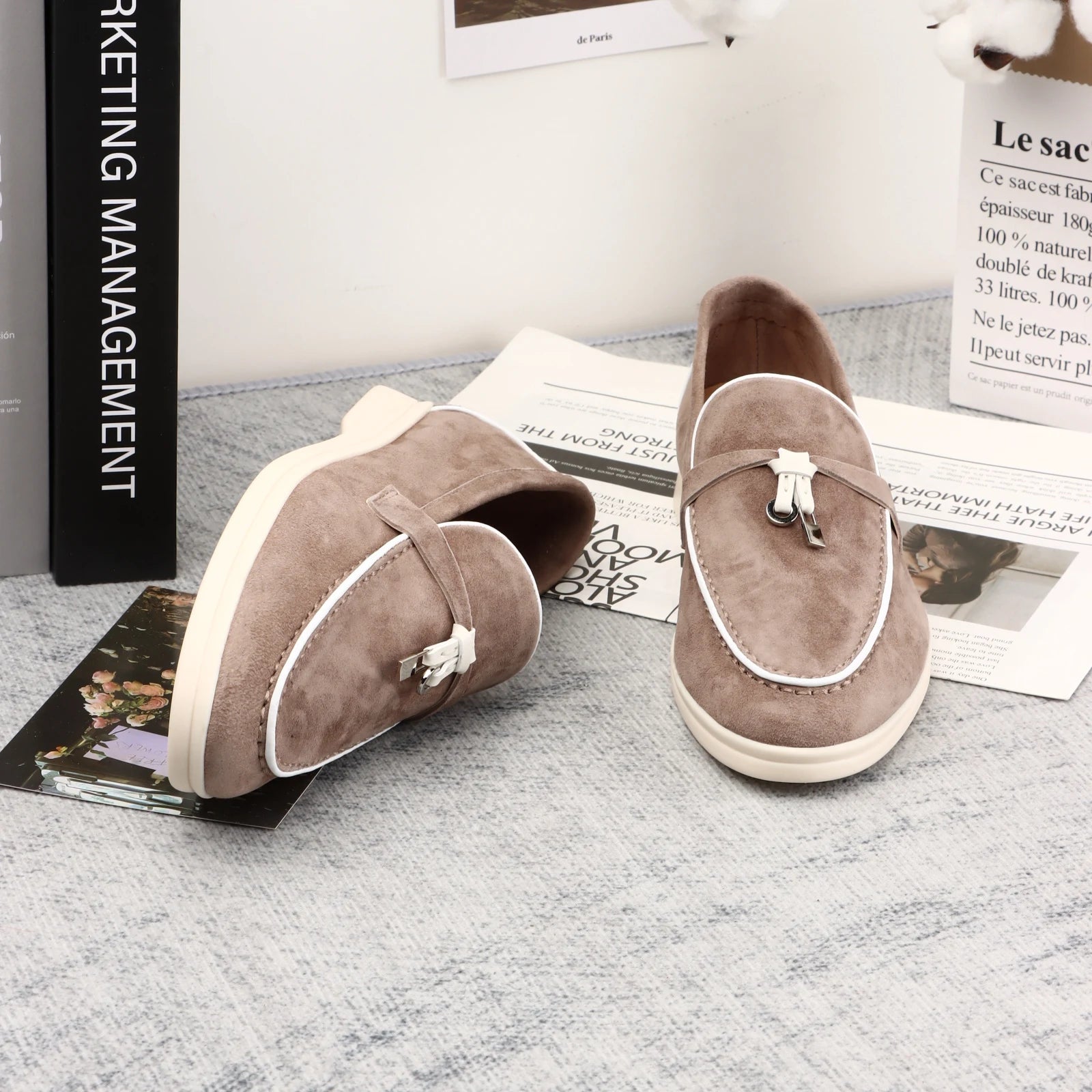 XOBZJH Leather Loafers