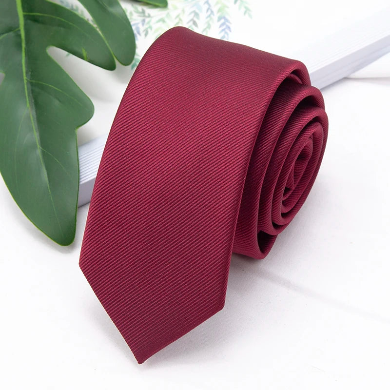 Men’s Slim Jacquard Tie