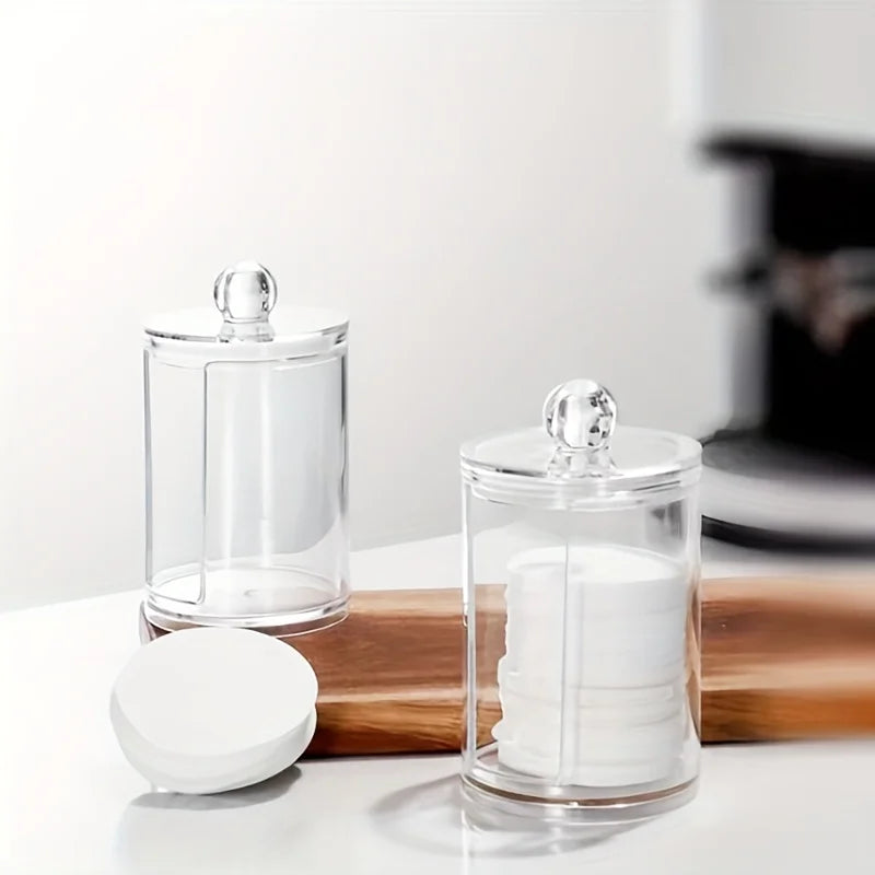Round Acrylic Makeup Organizer – 1/2pcs