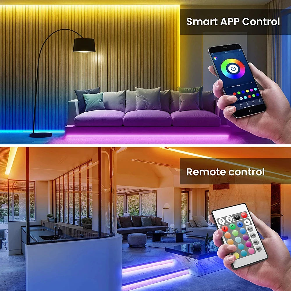 USB RGB LED Strip – 5V Flexible Tape Light