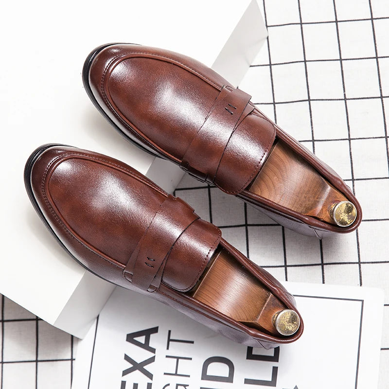 Men’s Casual Leather Loafers