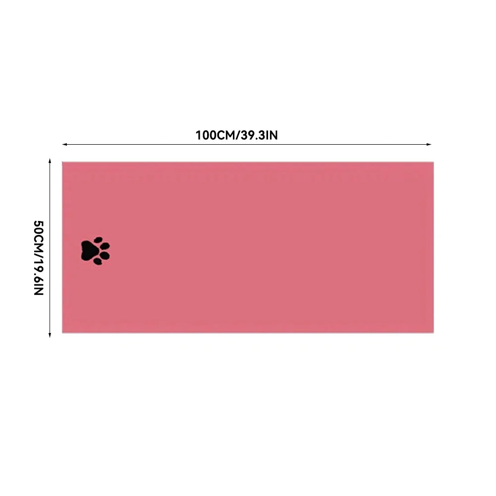 Microfiber Pet Bath Towel – Super Soft & Absorbent