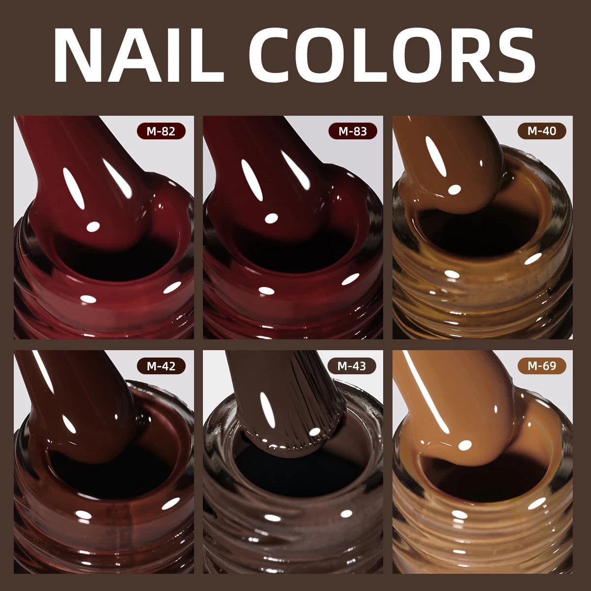 XEIJAYI 20PCS 15ml High-Shine Gel Nail Polish Set in Multiple Colors Soak Off UV/LED, Formaldehyde & Alcohol Free, Perfect