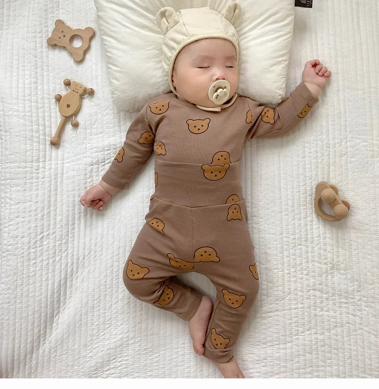 2PCS Cotton Baby Pajama Set – Autumn/Winter