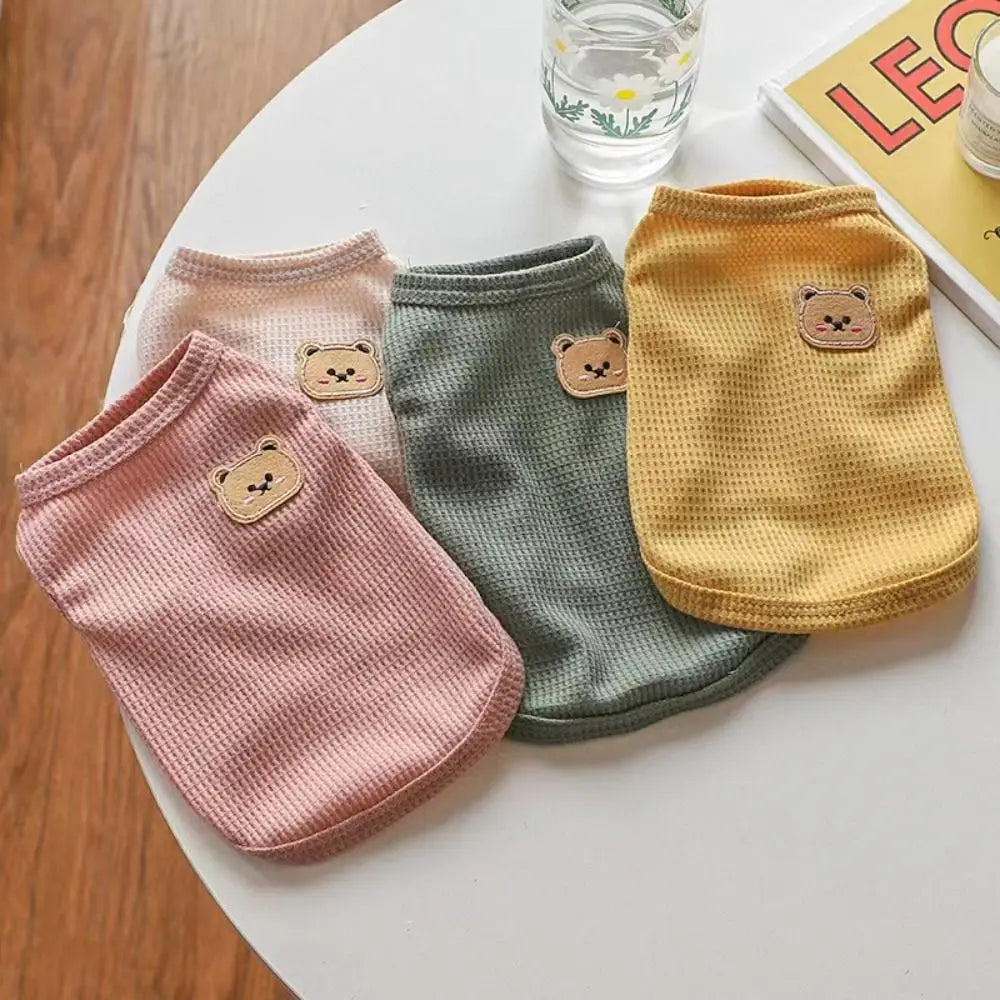 Breathable Waffle Dog Vest