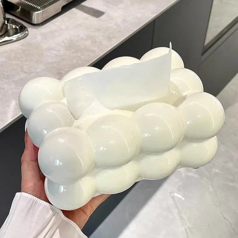 Cloud Design Tissue Box – Napkin Holder & Organizer