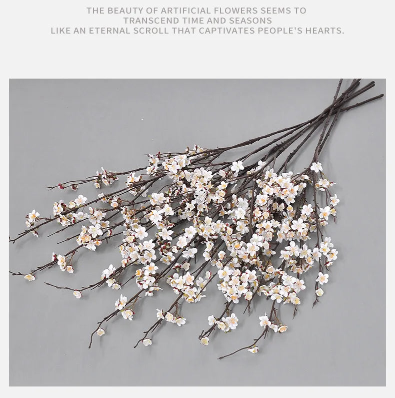 130cm Artificial Cherry Blossom Branch – Decorative