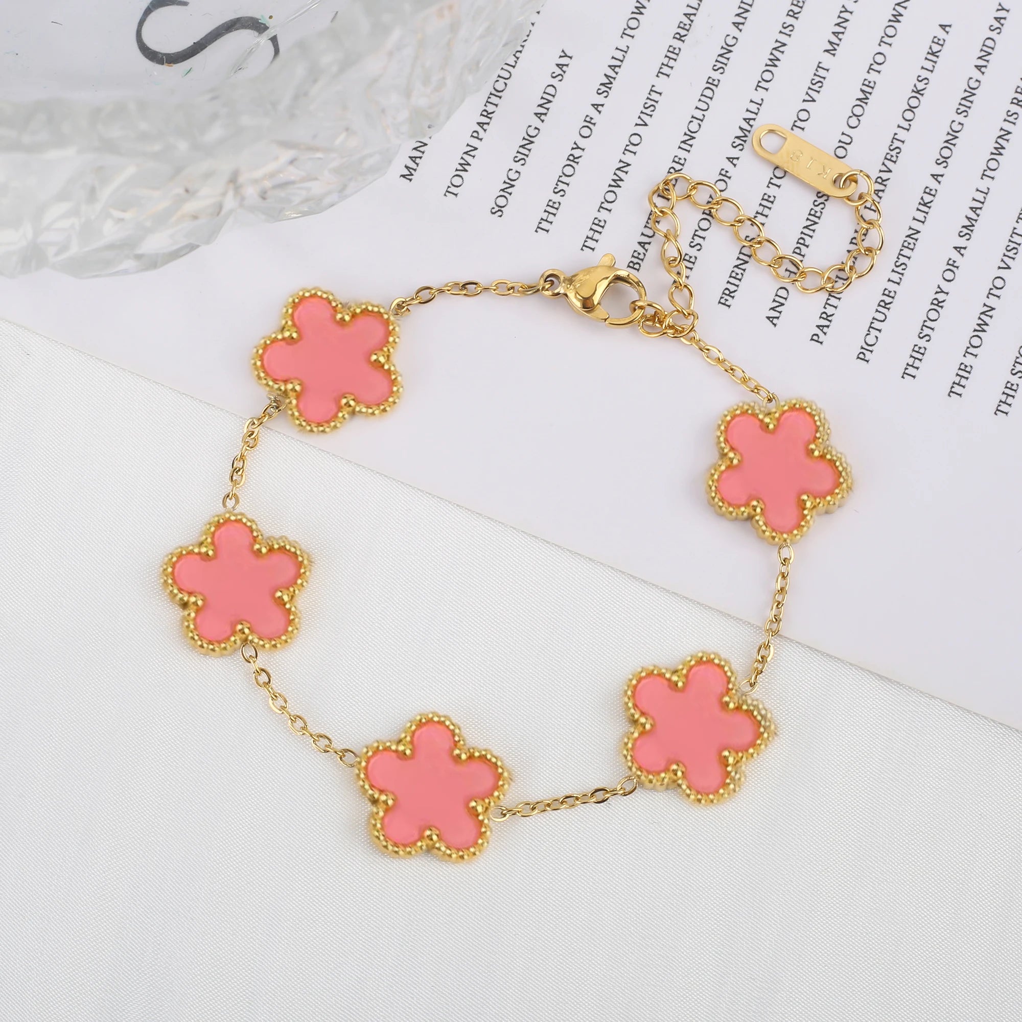 Luxury Clover Flower Bracelet