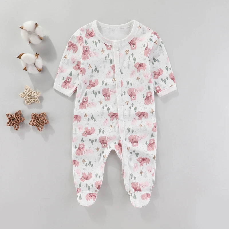 Newborn Baby Bodysuit & Romper – 0–9M