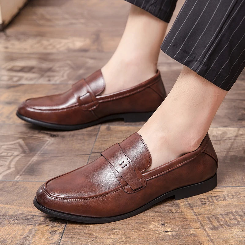 Men’s Casual Leather Loafers