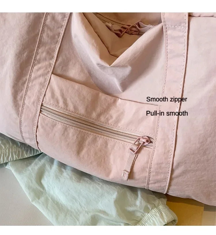 Casual Large Capaci Nylon Cloth Bag Women 2025 New Fashion Commuter Shoulder Bag Short-Distance Travel Bag Fitness Handb Women