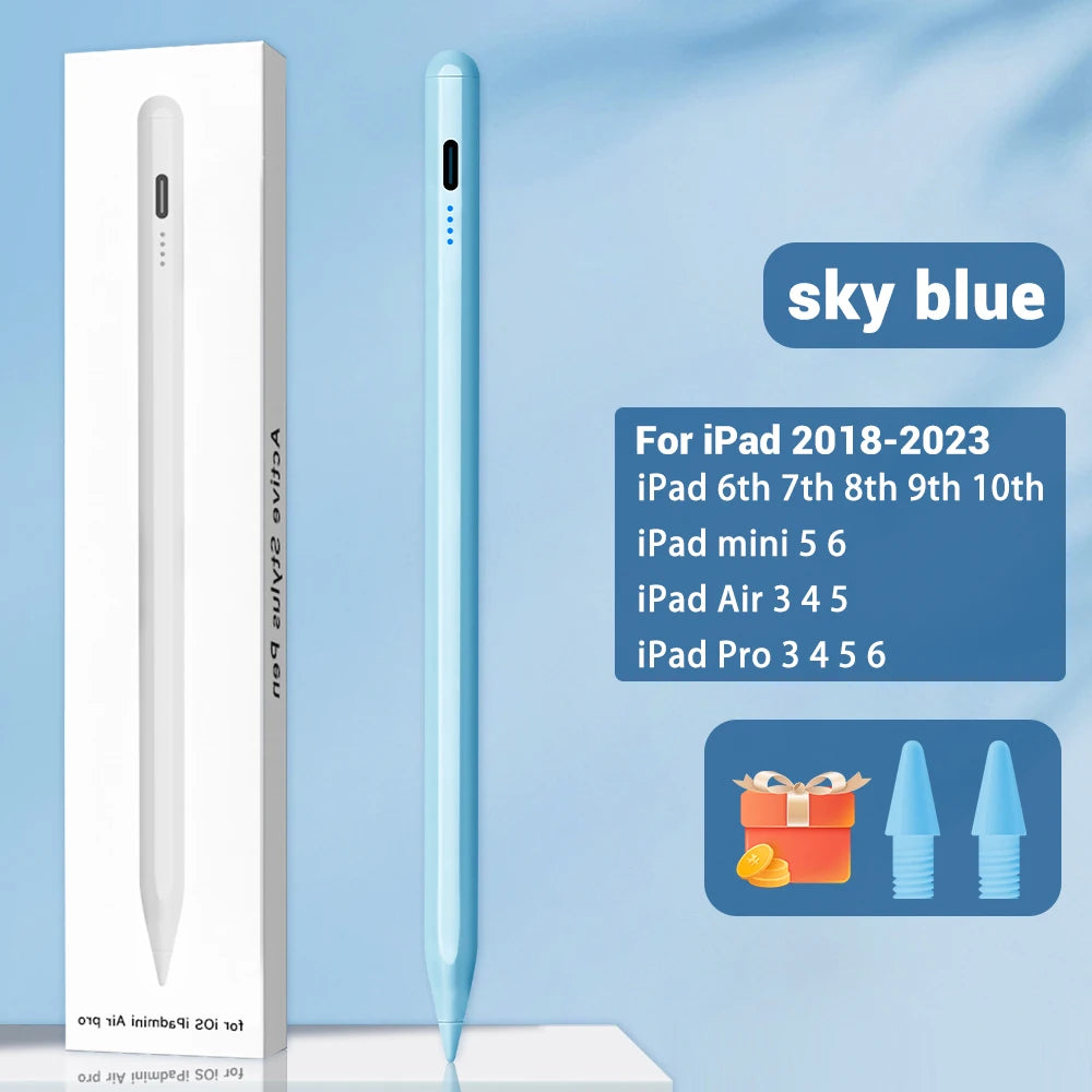 iPad Stylus Pen – Palm Rejection & Power Display