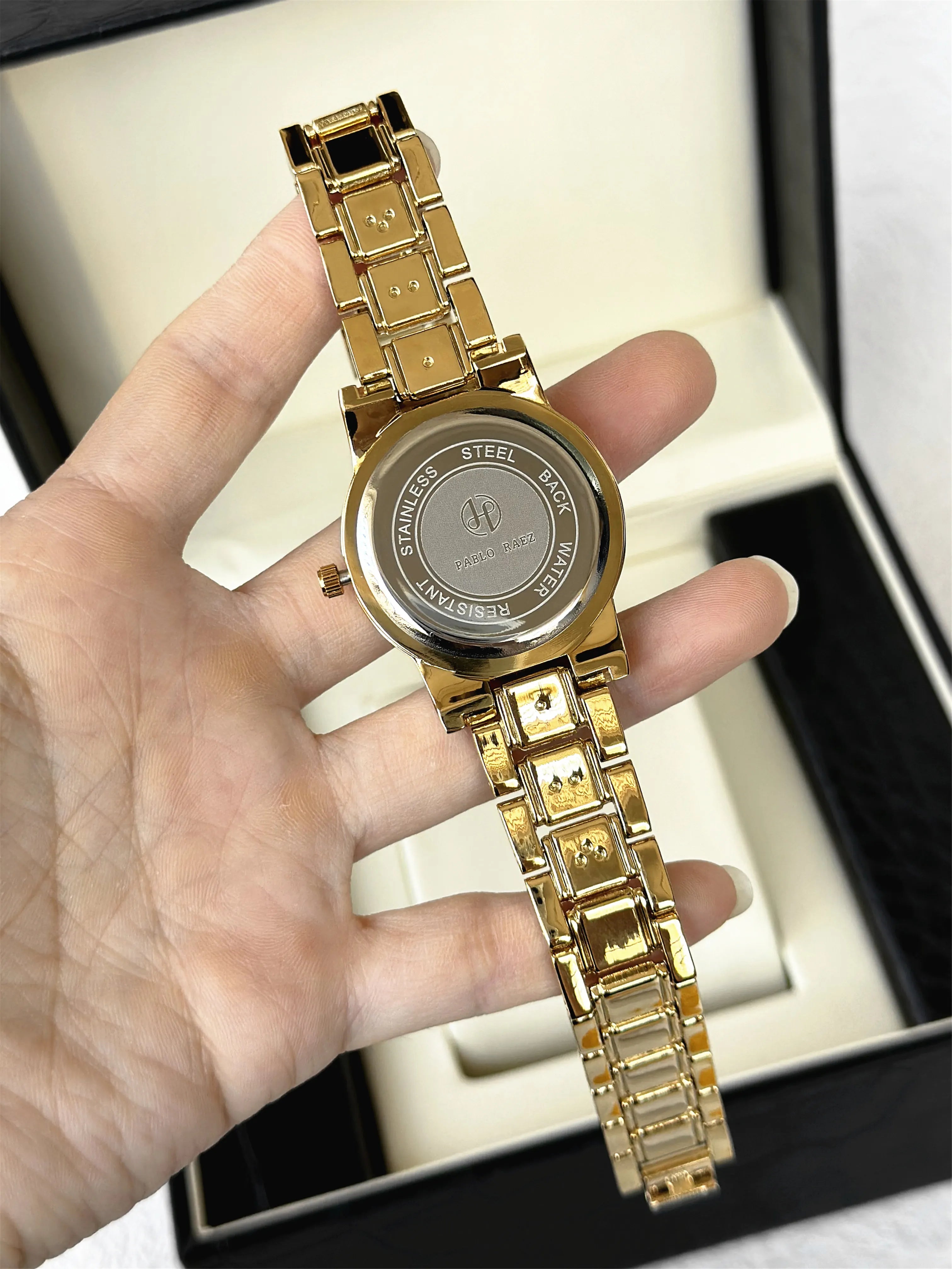 Luxury Women Watches Fashion Gold Stainless Stain Steel Ladies Watch With Date Waterproof Quarzt Wristwatch Romatic  Girl Gift
