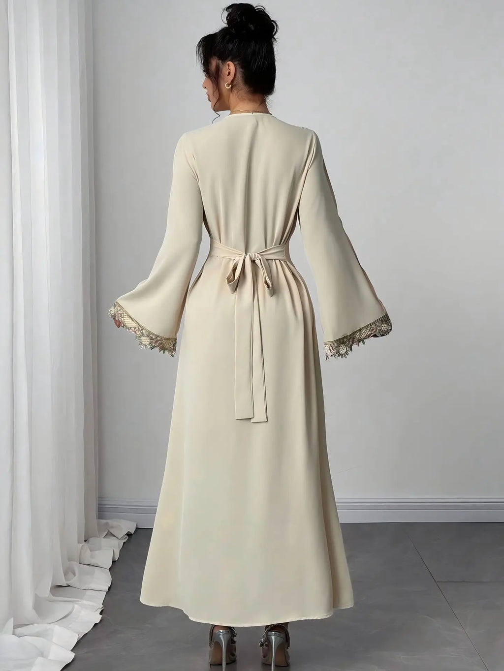 African Dresses For Women Elegant Spring Autumn Long Sleeve Dashiki Maxi Dress Ladies Traditional African Clothing Fairy Dreaes