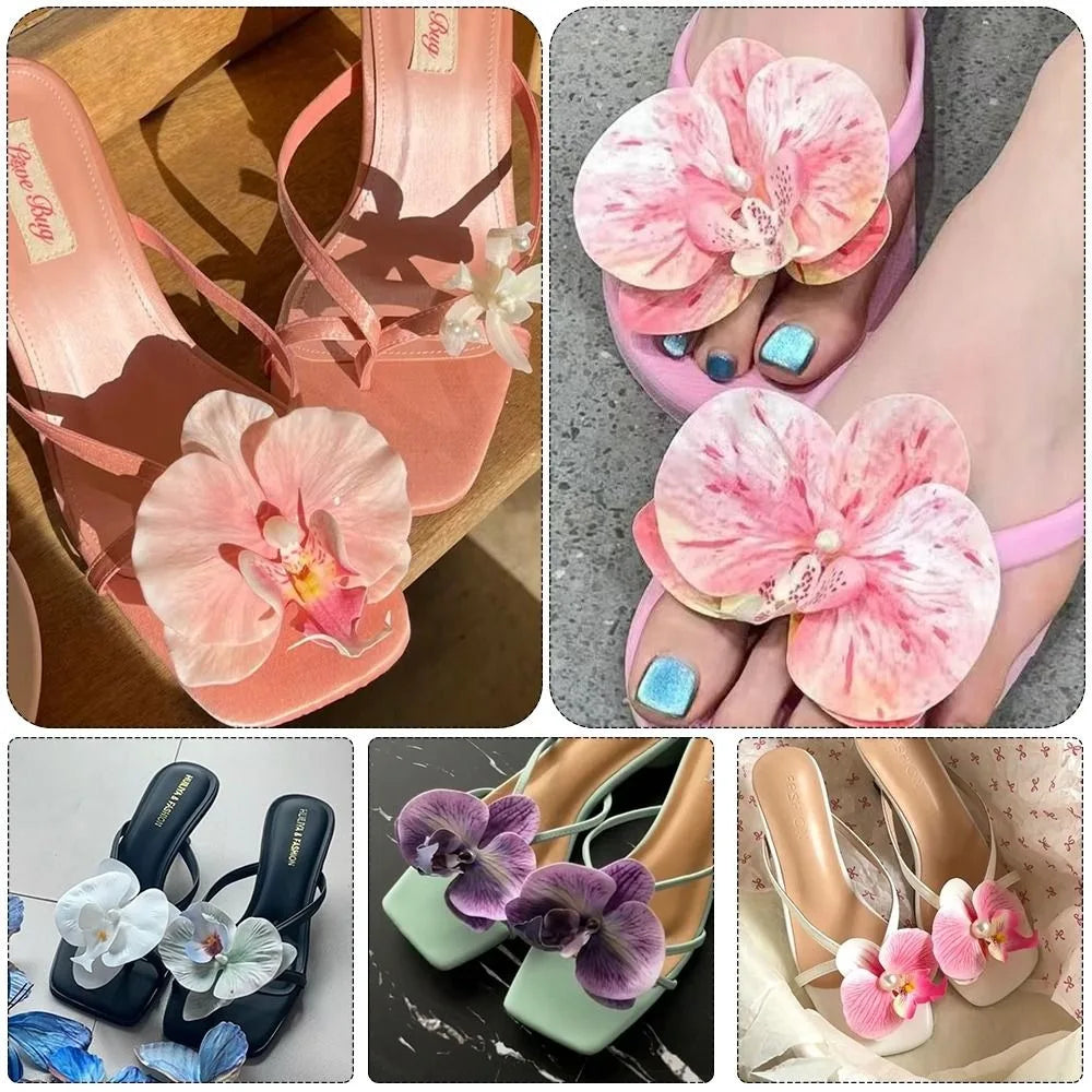 Colorful Butterfly Shoe Buckles