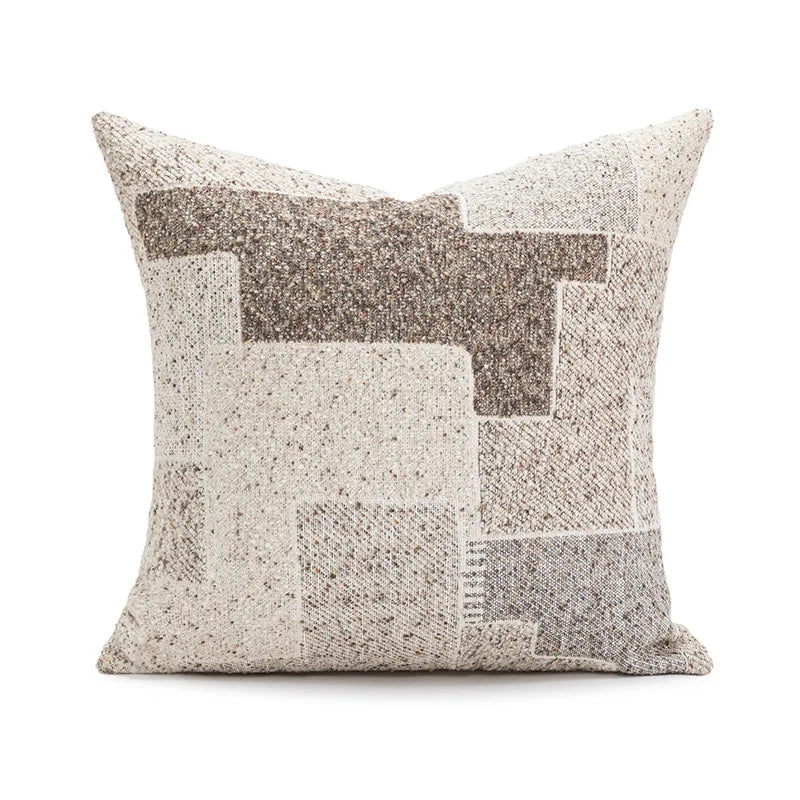 30X50/45X45CM Brown Throw Pillow Cover French Light Luxury Forest Stamping Waist Cushion Cover Decor Home Decorative Pillowcase