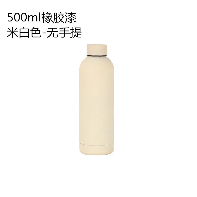 American Style Vacuum Thermos Small-mouth 500/750ml Double Wall Sports Vacuum Water Bottle