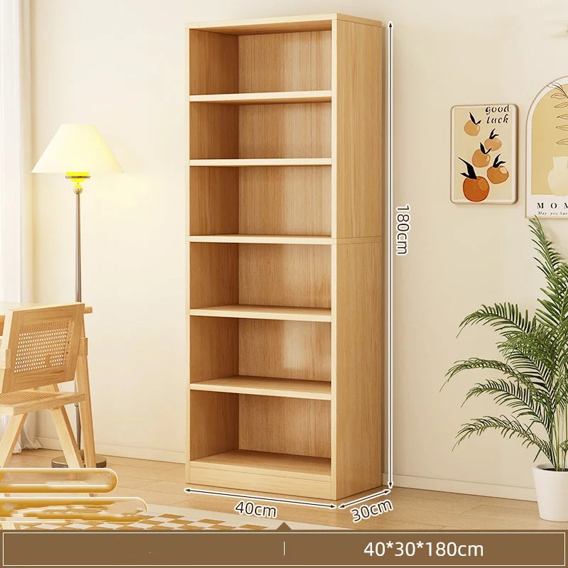 Modern Arched 8-Tier Bookcase – Floor Standing